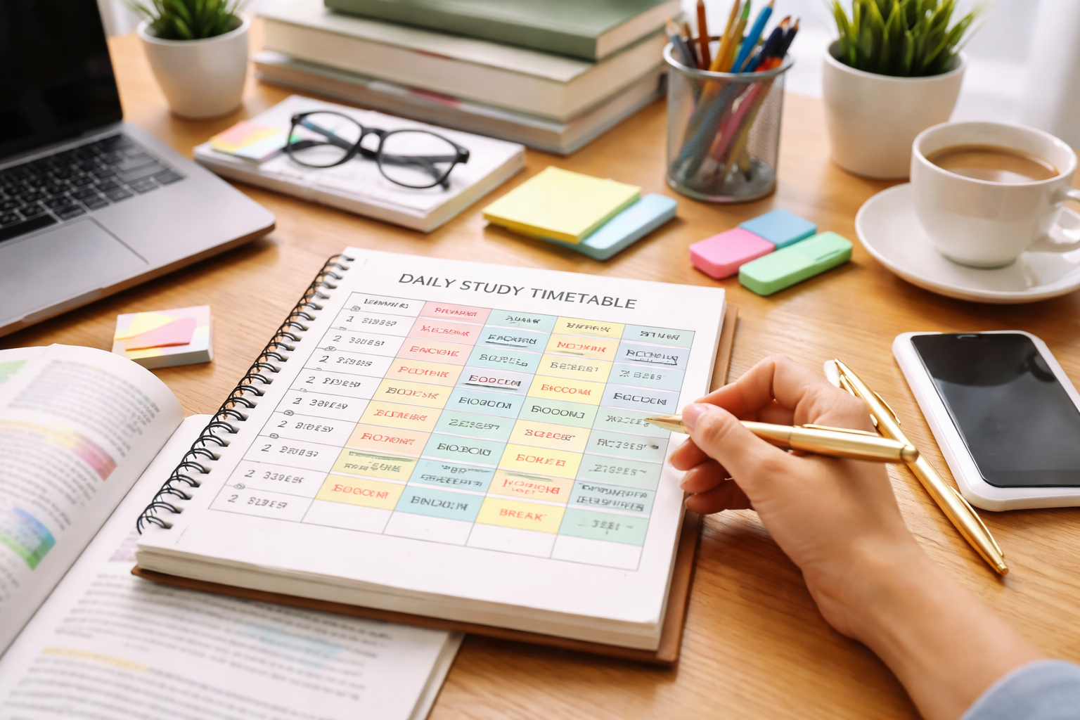 The Art of Productivity: Creating a Daily Study Timetable for Academic Success