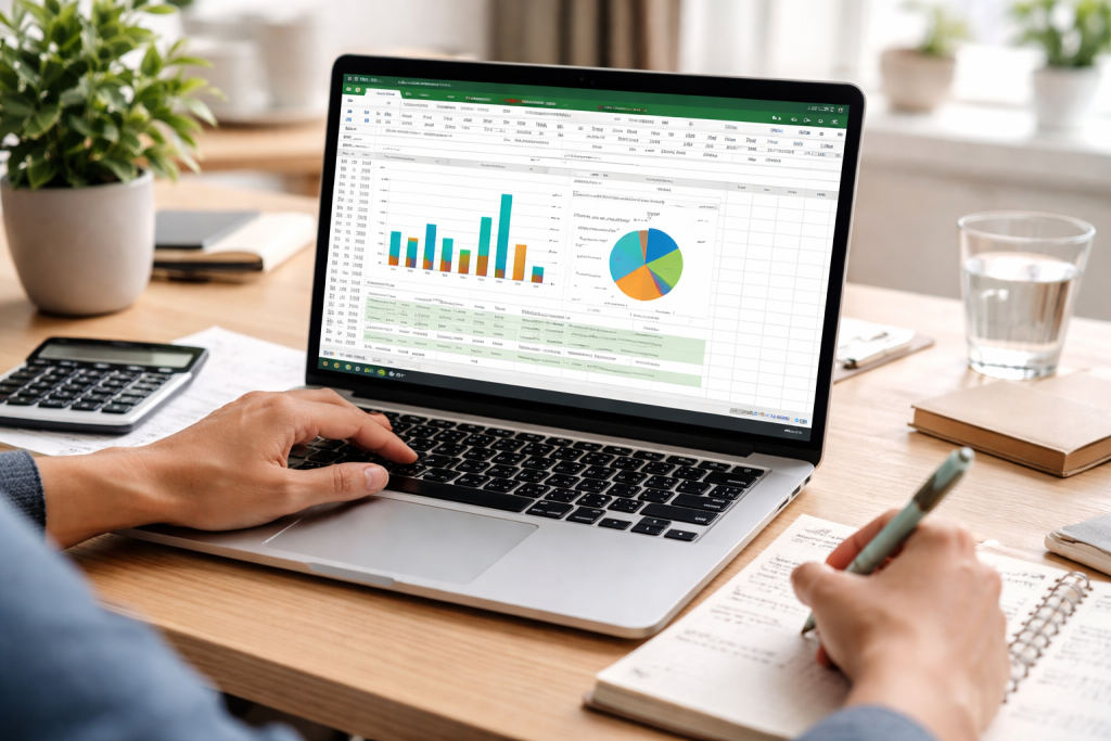 Mastering Microsoft Excel: A Beginner's Guide to Spreadsheets and Formulas